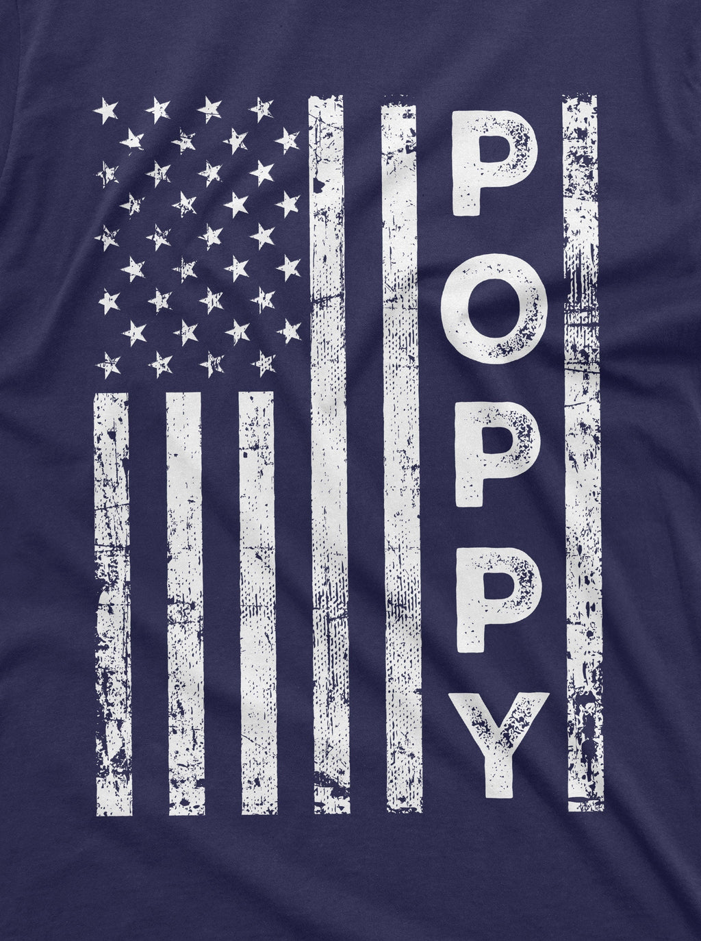 Men's Poppy USA Flag T-shirt Papa Dad Grandpa Father's Day product image 2