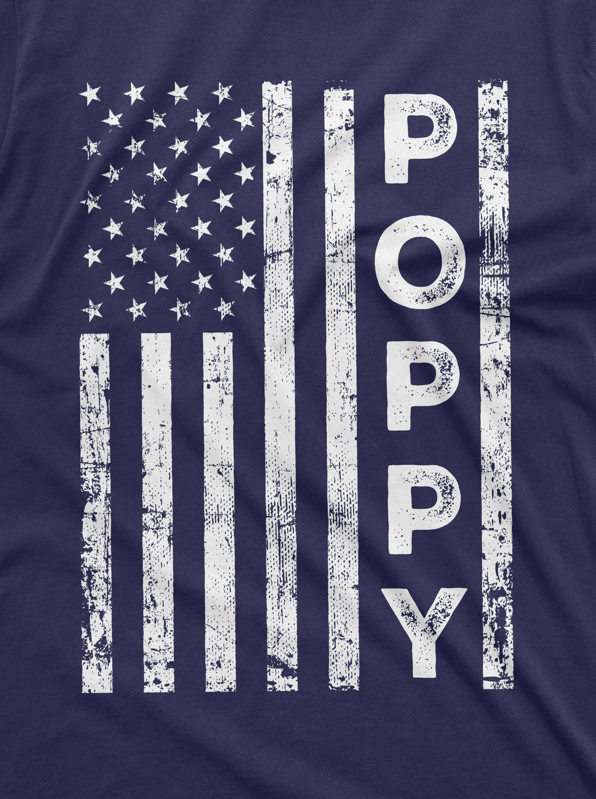 Men's Poppy USA Flag T-shirt Papa Dad Grandpa Father's Day product image 2