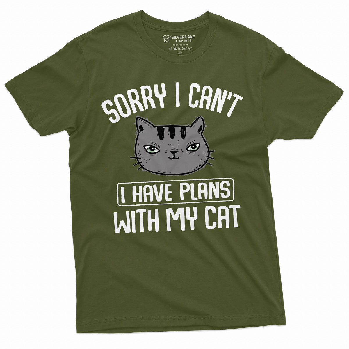 Sorry I cant I have Plans with my Cat funny Pet Lover Peson product image 5