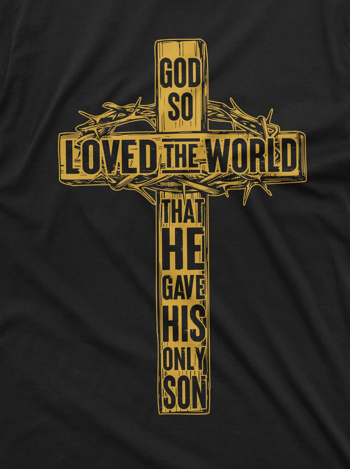 Jesus T-shirt Christian Tee Cross Shirt Unisex Mens Womens product image 5
