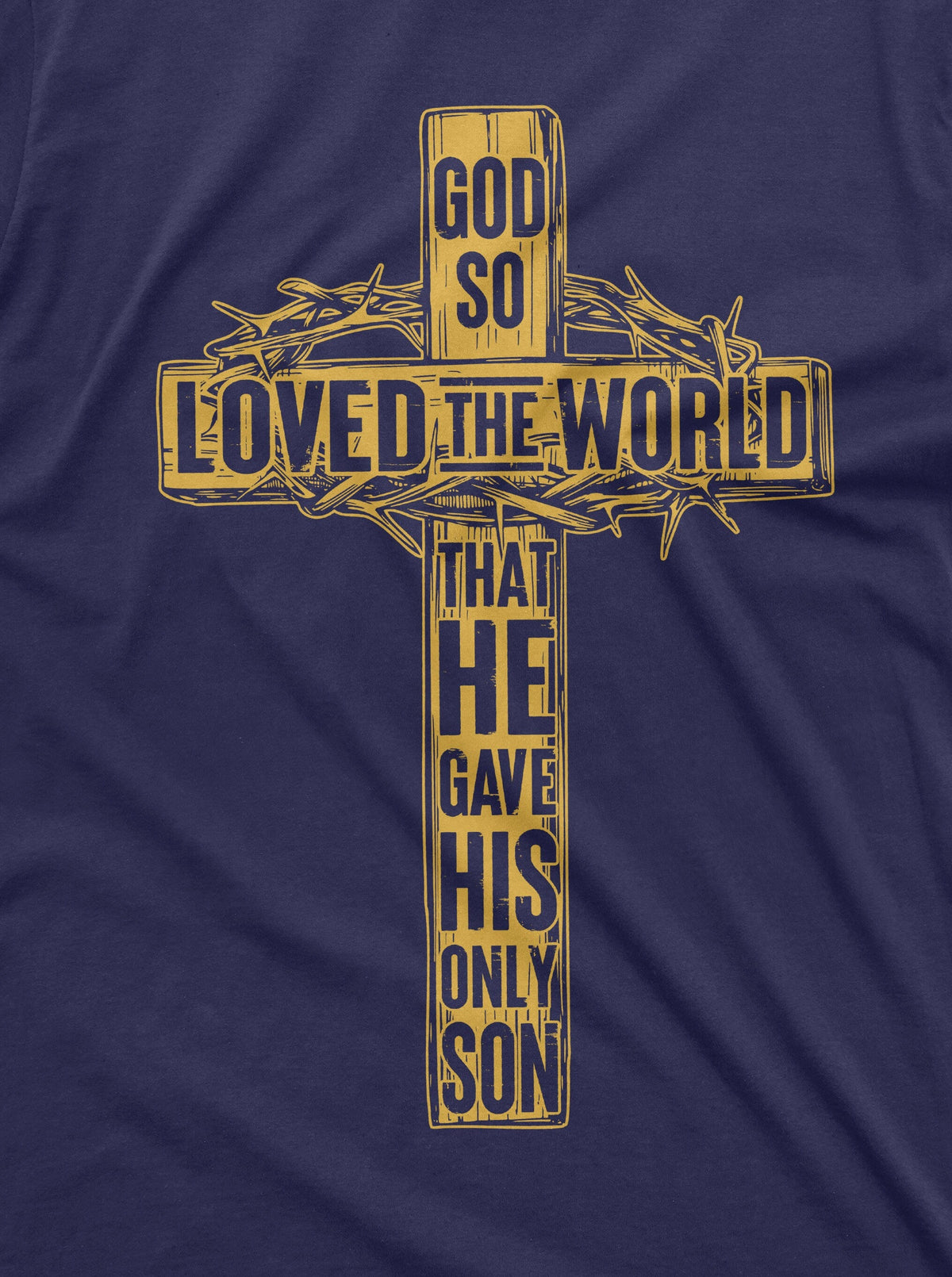 Jesus T-shirt Christian Tee Cross Shirt Unisex Mens Womens product image 2