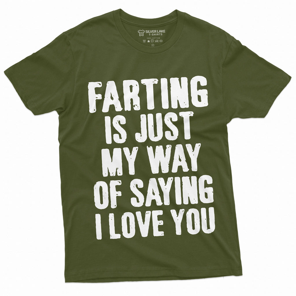 Men's Funny Farting is My way of Saying I love you T-shirt product image 4
