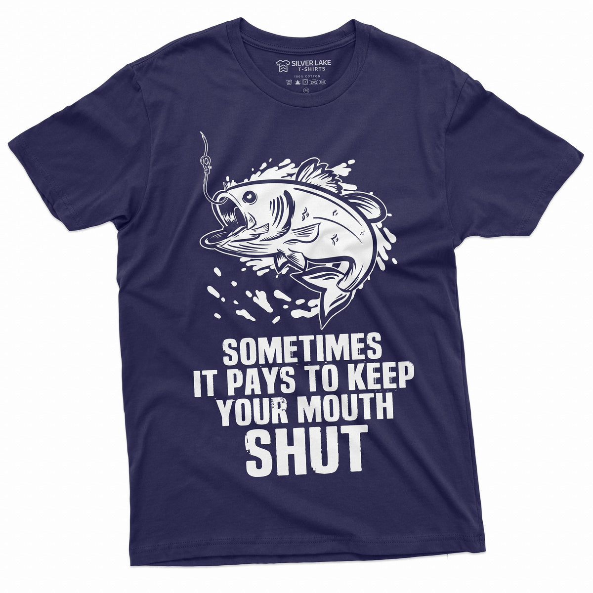 Mens Funny Fishing Tee Shirt Fisherman Gifts Humorous Fish product image 5
