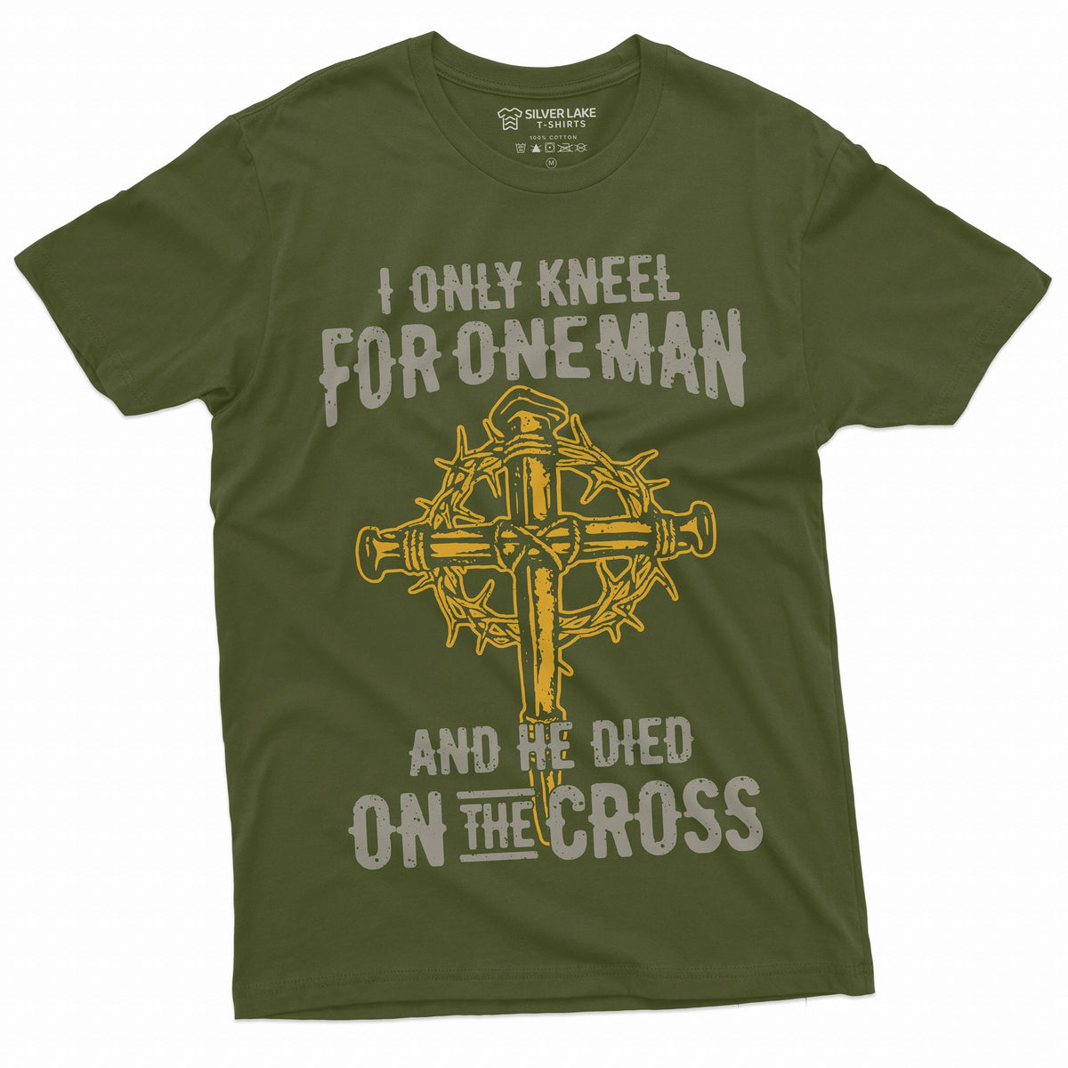 Men's Jesus Christian T-shirt Faith Church Cross Shirt product image 3
