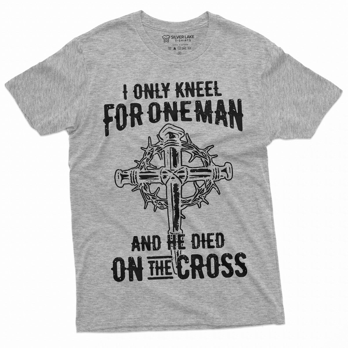 Men's Jesus Christian T-shirt Faith Church Cross Shirt product image 5