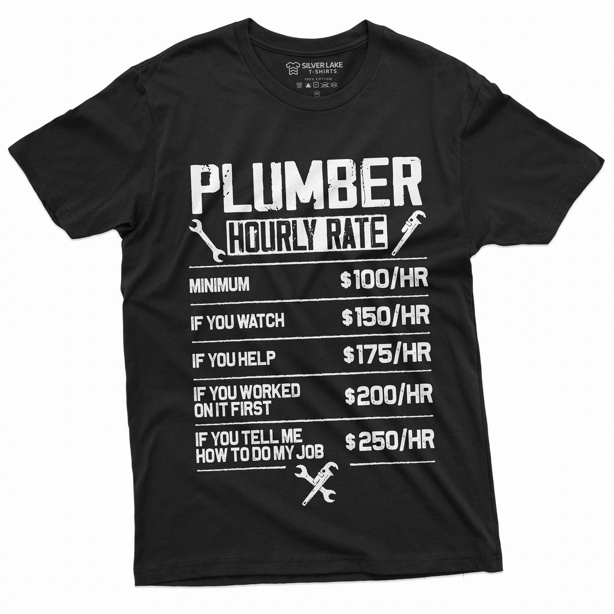 Men's Plumber Funny T-shirt Dont tell me how to do my job product image 1