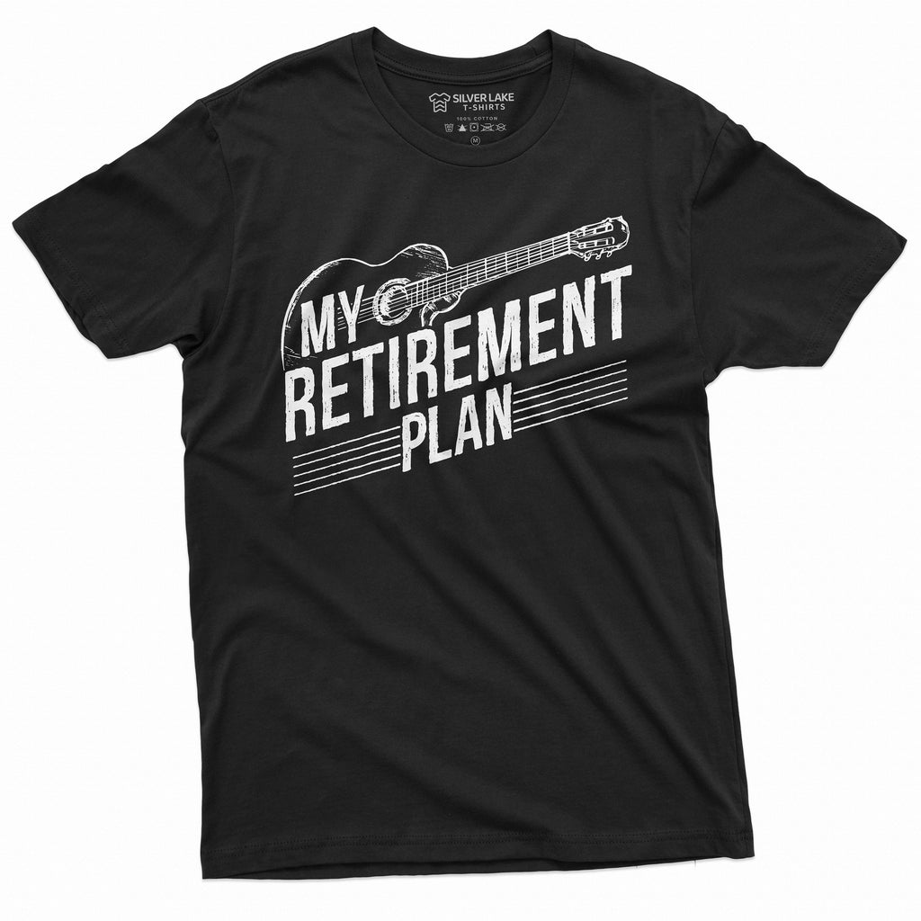 Retirement Plan Mens T-shirt Guitar Player Guitarist Tee product image 2