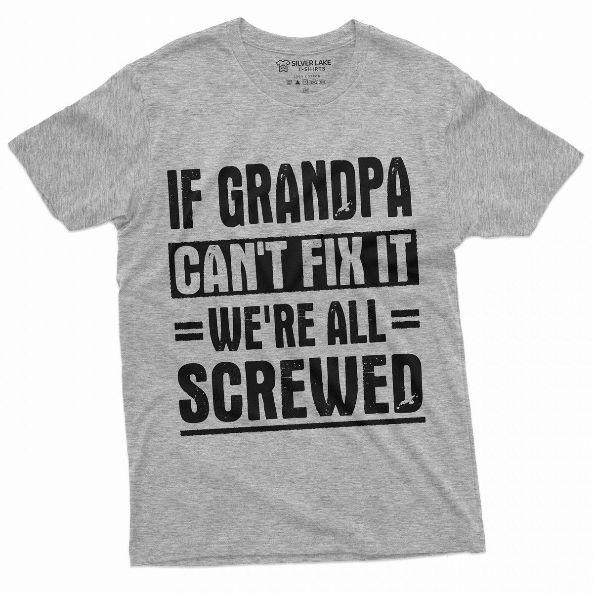 Men's Grandpa Fix It Funny Shirt Gift for grandfather product image 4