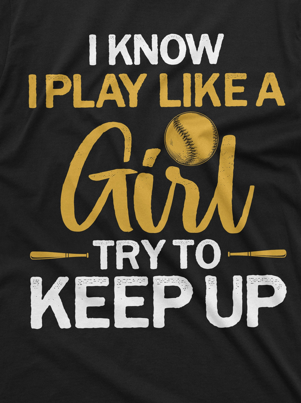Softball girl T-shirt Womens Unisex American Sports Funny product image 2