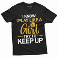 Softball girl T-shirt Womens Unisex American Sports Funny product image 1
