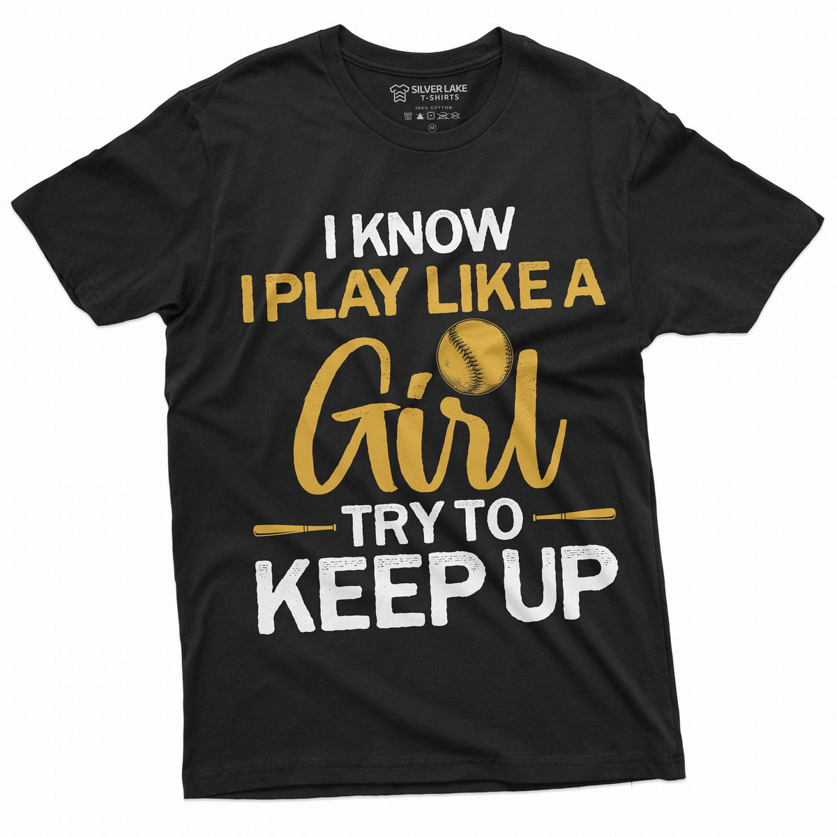 Softball girl T-shirt Womens Unisex American Sports Funny product image 1