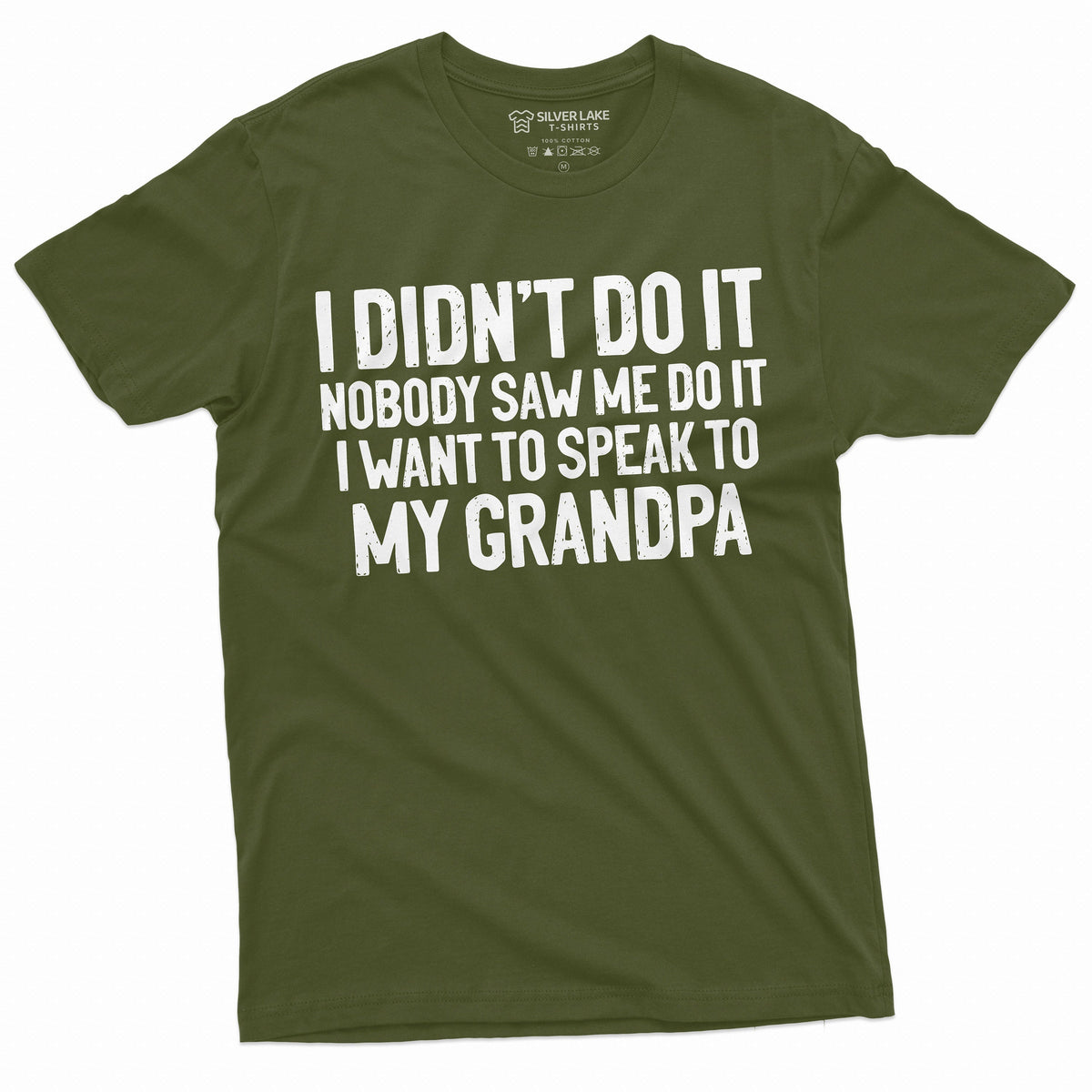 Grandson Granddaughter Tee Shirt Womens Mens Grandpa product image 5