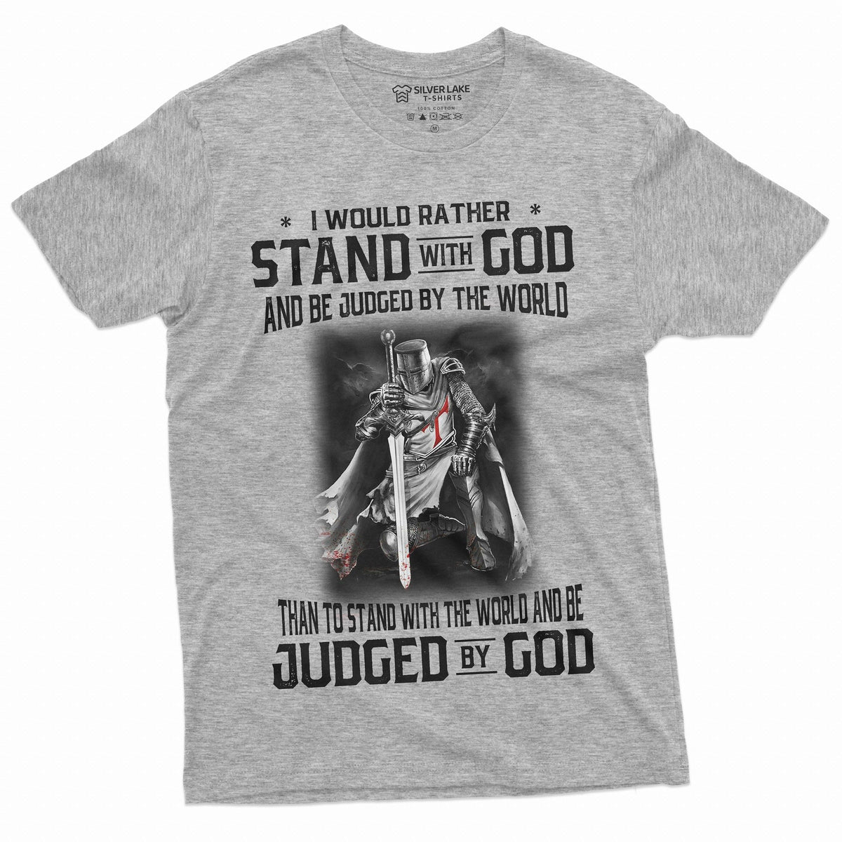 Men's God Jesus T-shirt Stand by Tee Shirt | Birthday Gifts product image 5