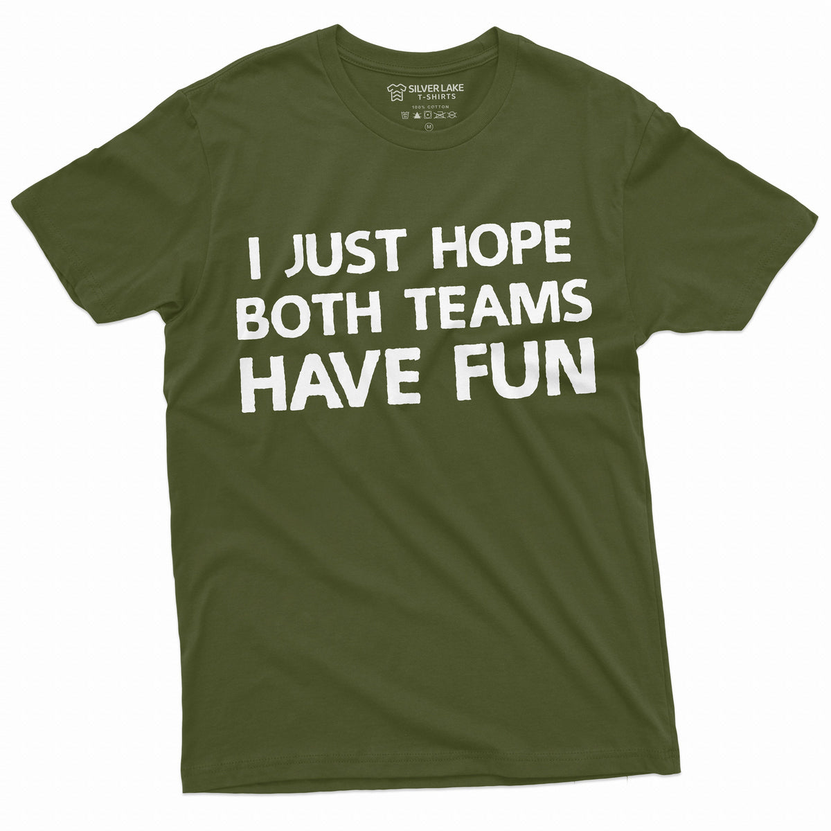 Sports Football Soccer Baseball T-shirt Both teams have fun product image 3