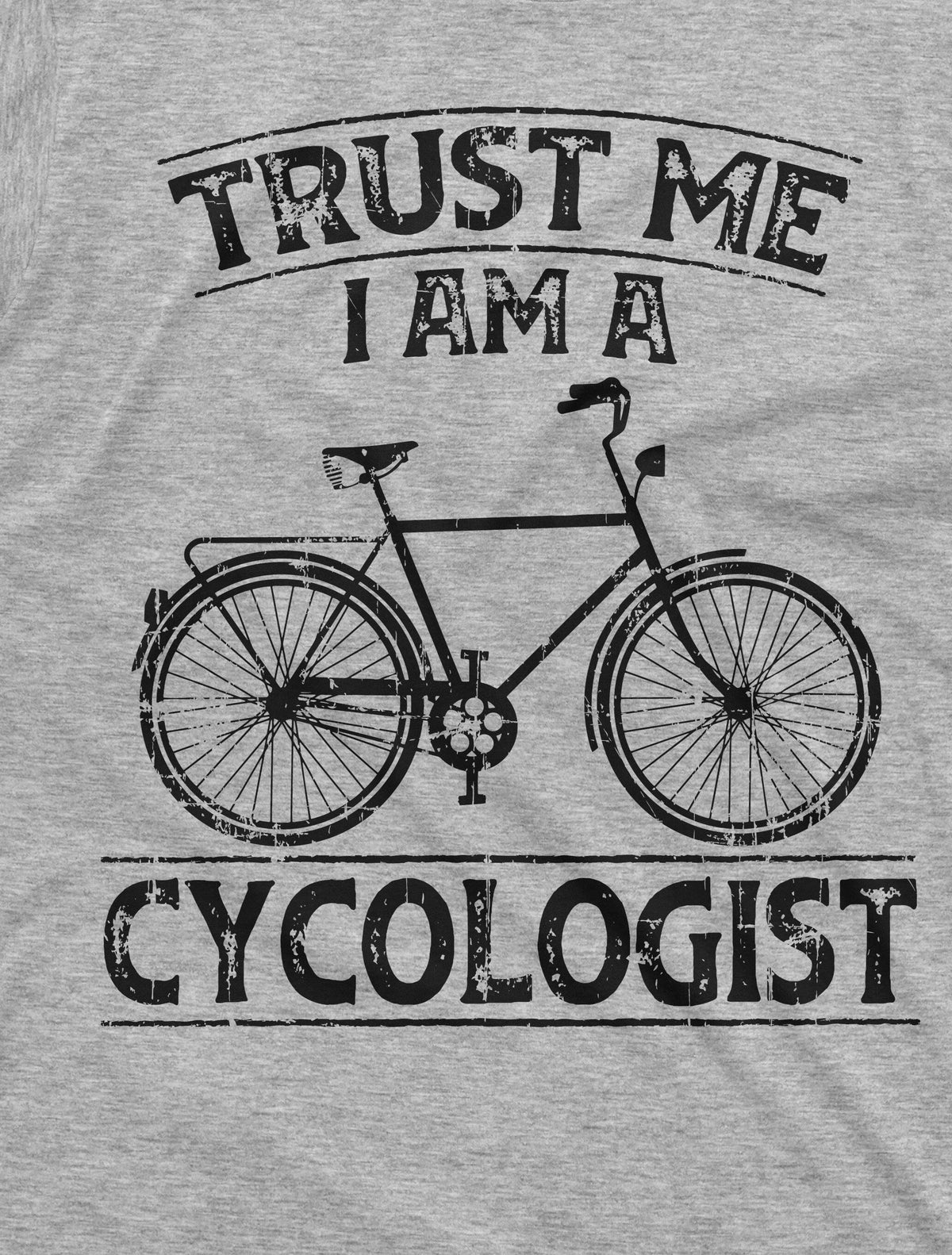 Funny Bicycle Rider Cycologist Tee Shirt Birthday Gift Bike product image 2