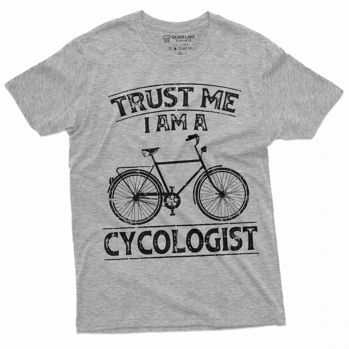 Funny Bicycle Rider Cycologist Tee Shirt Birthday Gift Bike product image 1