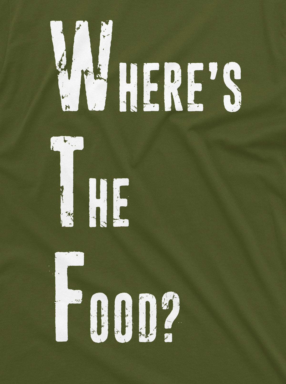 Funny WTF where is the food t-shirt Mens Womens Humor product image 2