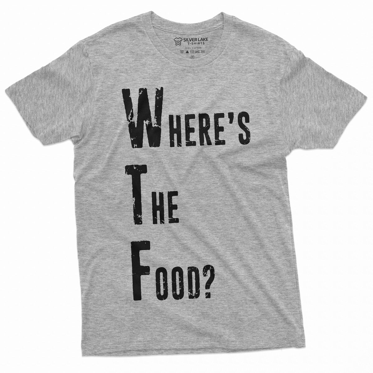 Funny WTF where is the food t-shirt Mens Womens Humor product image 5