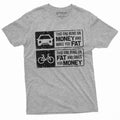 Bike T-shirt Biker Cyclist VS Car Tee Shirt Healthy product image 1