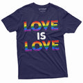 Love is LGBTQ T-shirt Gay Lesbian Unisex Mens Womens Tee product image 1