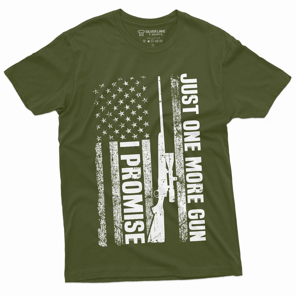 Men's Pro Gun T-shirt One more USA Patriotic 4th of July product image 1