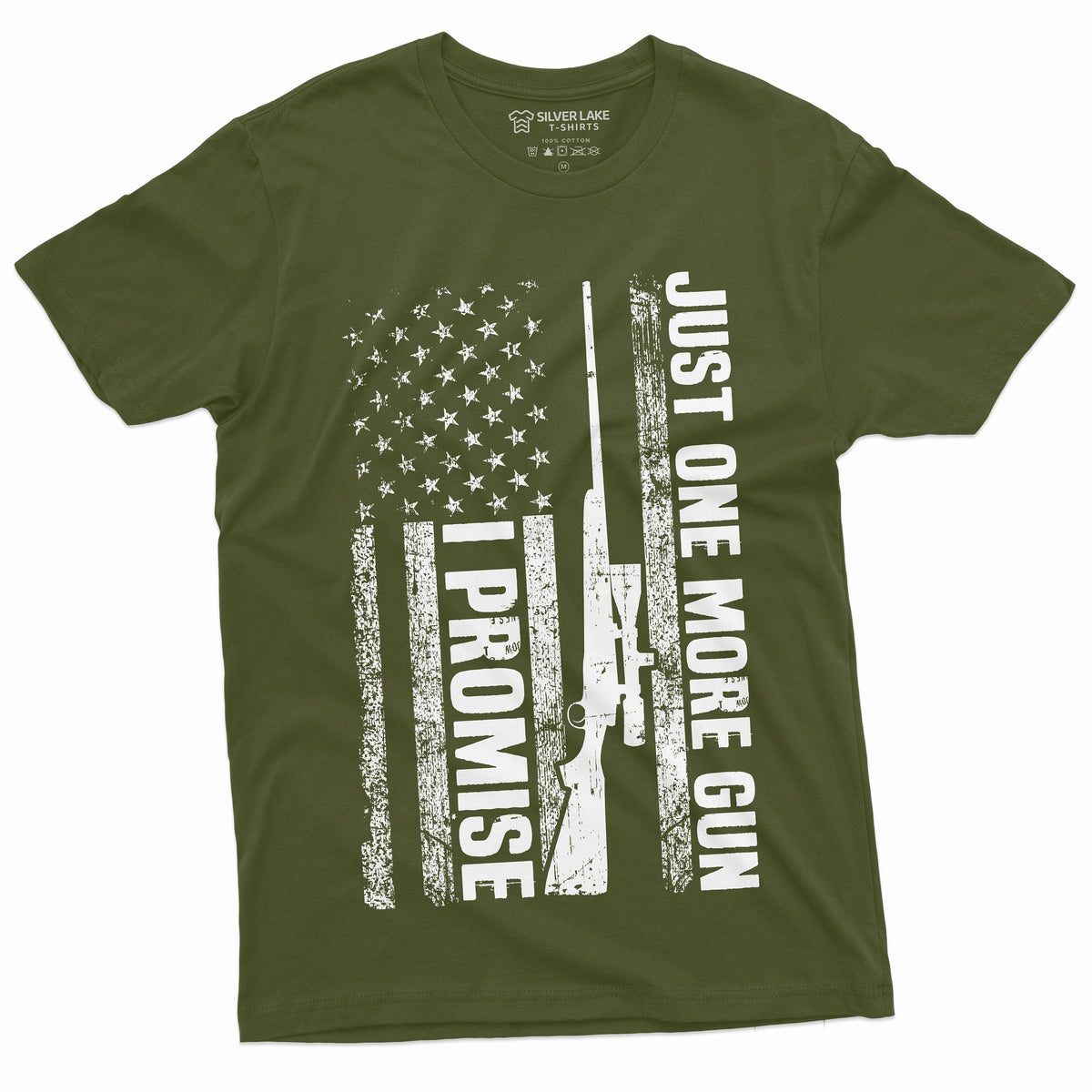 Men's Pro Gun T-shirt One more USA Patriotic 4th of July product image 1