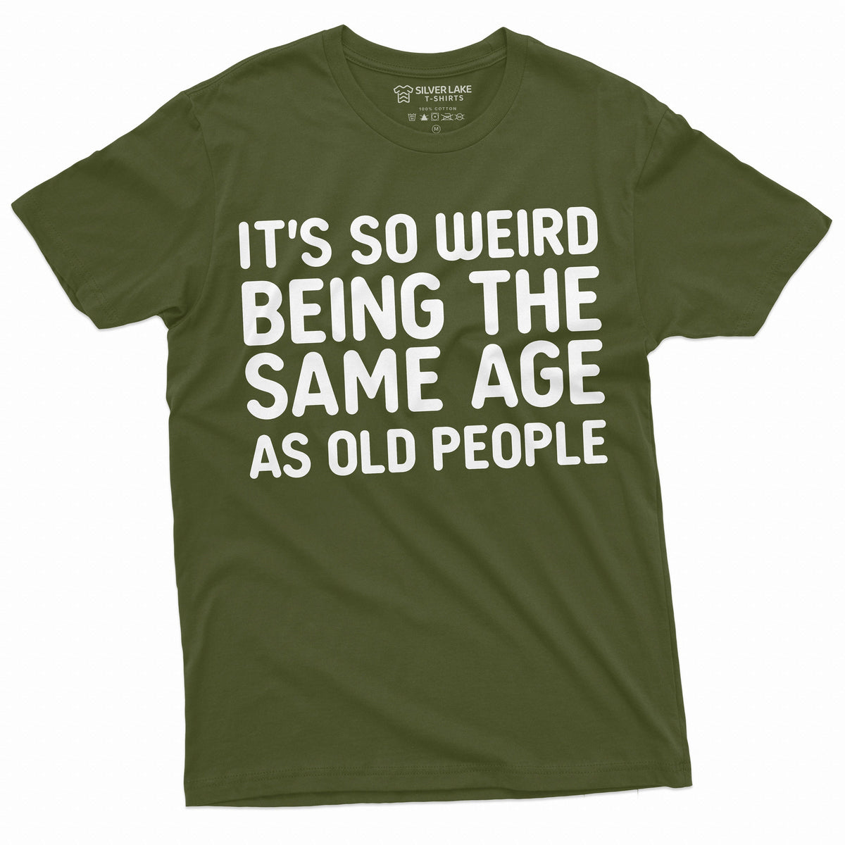 It's so weird being the same age as old people Funny Tee product image 4