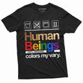 LGBT Support T-shirt Gay Lesbian Pride Month Human beings product image 1