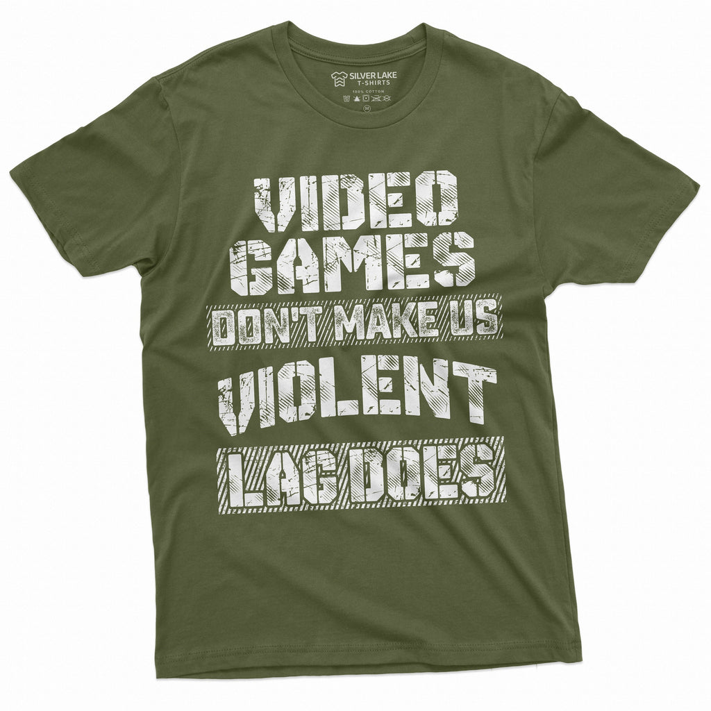 Funny Video Games Gamer T-shirt Console PC Gaming Shirts product image 1