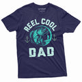 Father's Day Fishing T-shirt Reel Cool Dad Fisherman Daddy product image 1