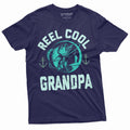 Reel Cool Grandpa Fishing T-Shirt – Funny Gift for Papa & product image 1