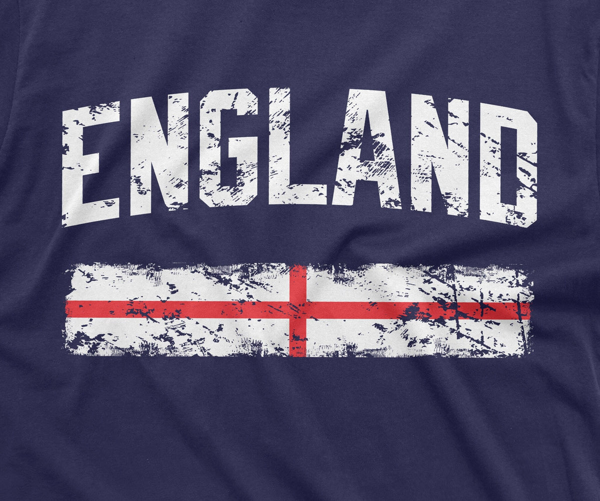 England Tee shirt UK English Flag banner Soccer Football product image 2