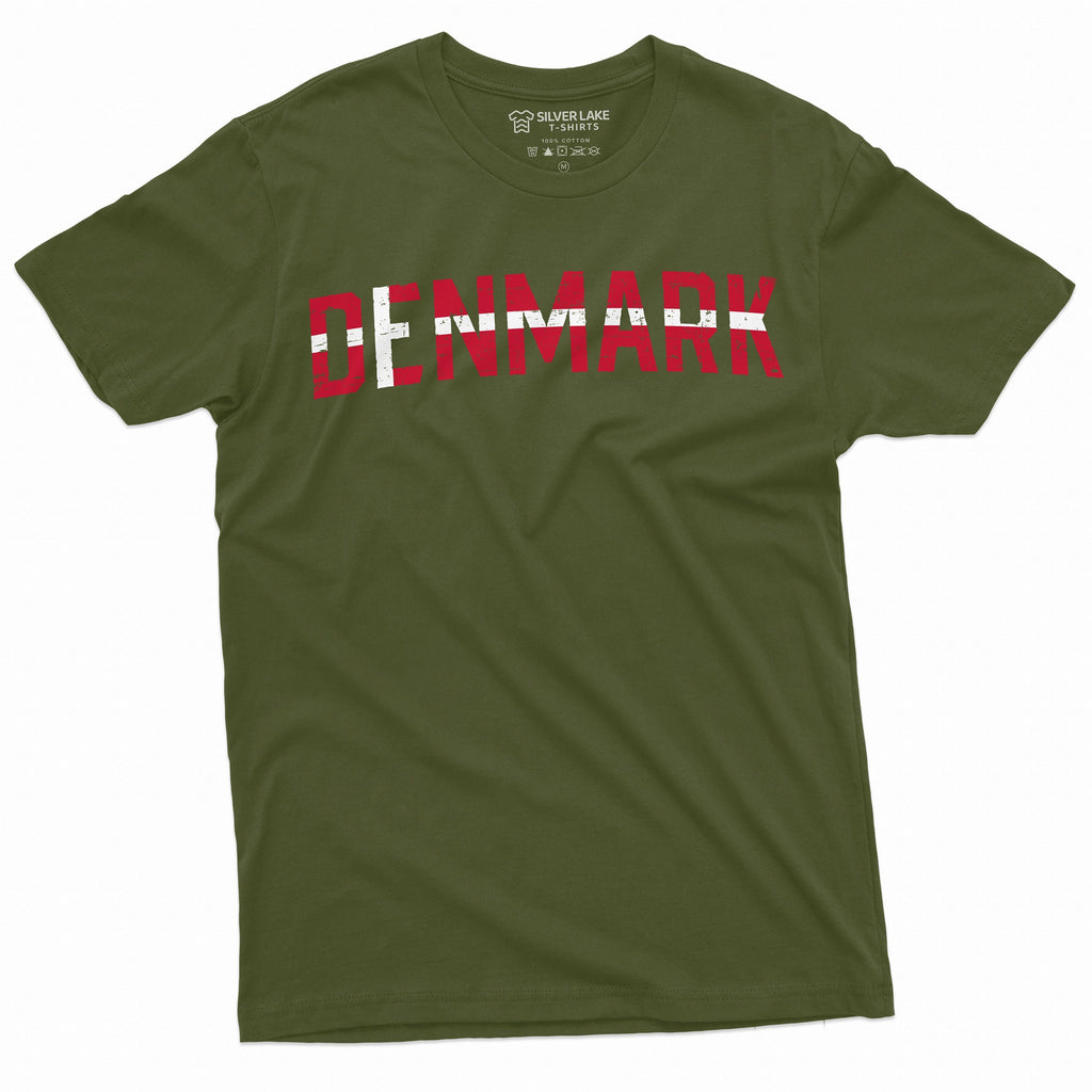 Denmark T-shirt Danmark Patriotic National Day Flag Coat of product image 3