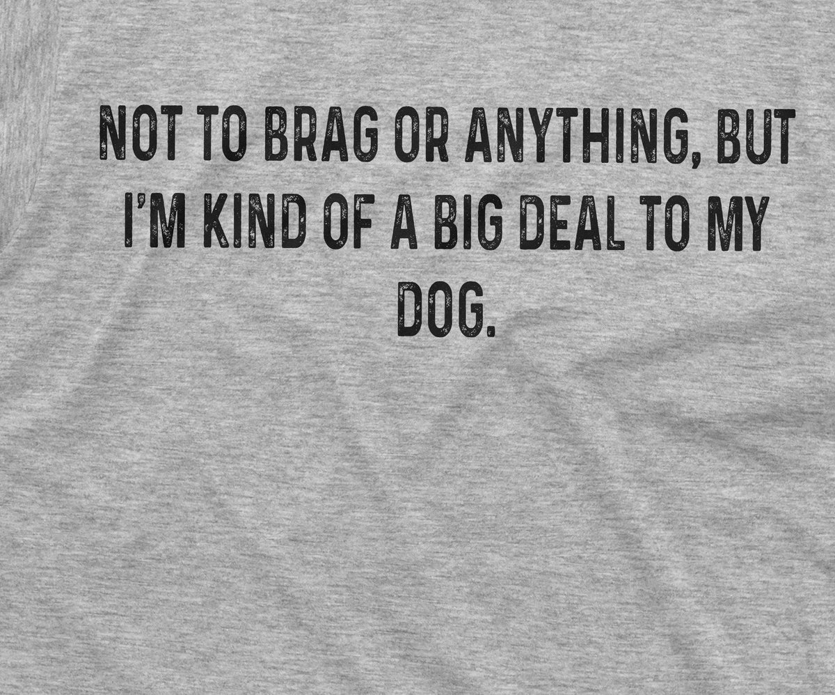 Dog Owner Funny T-shirt Big Deal to my Tee Pet Dog-Owner product image 2