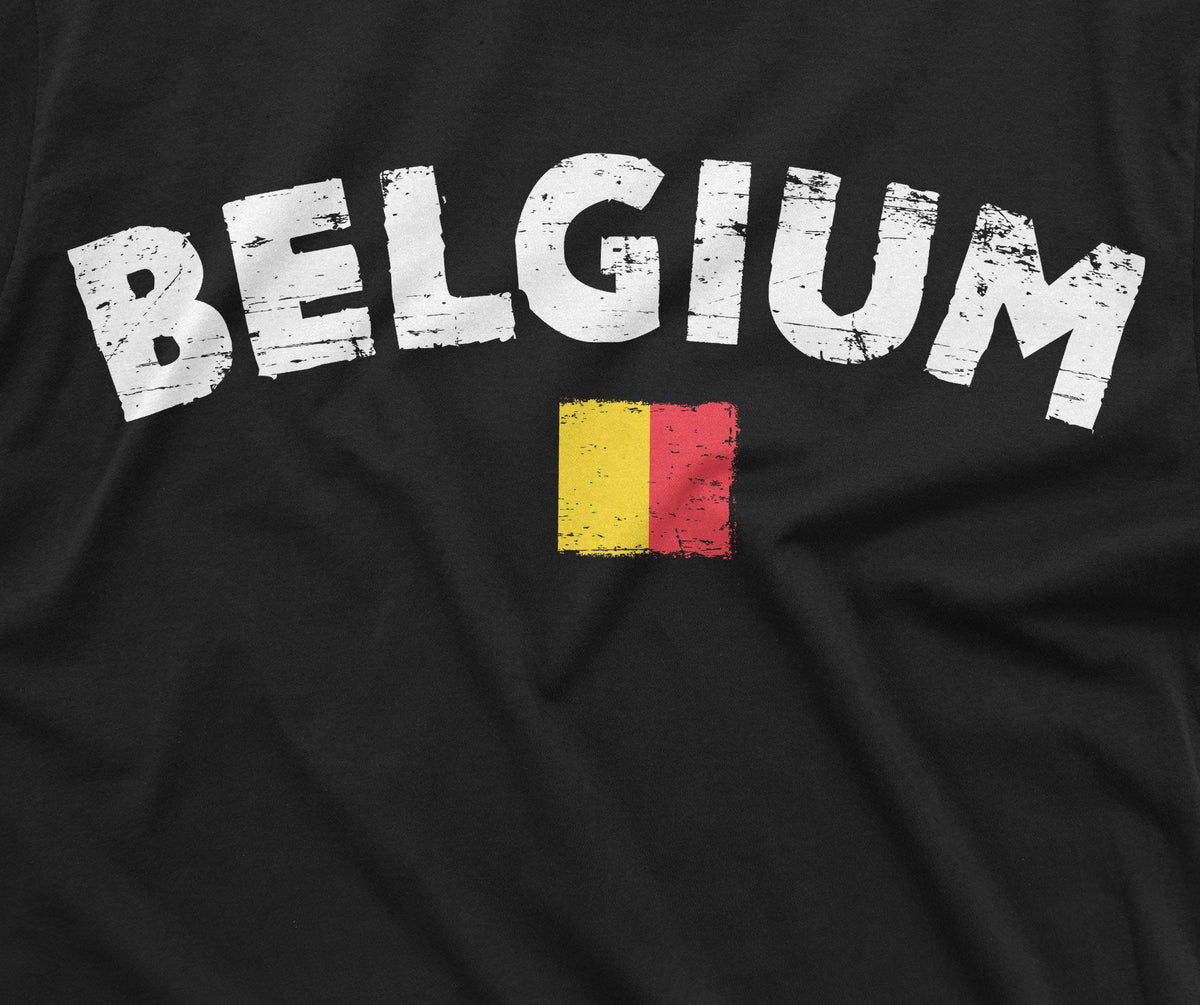 Men's Belgium T-shirt België Belgique Belgien Tee Shirt product image 3
