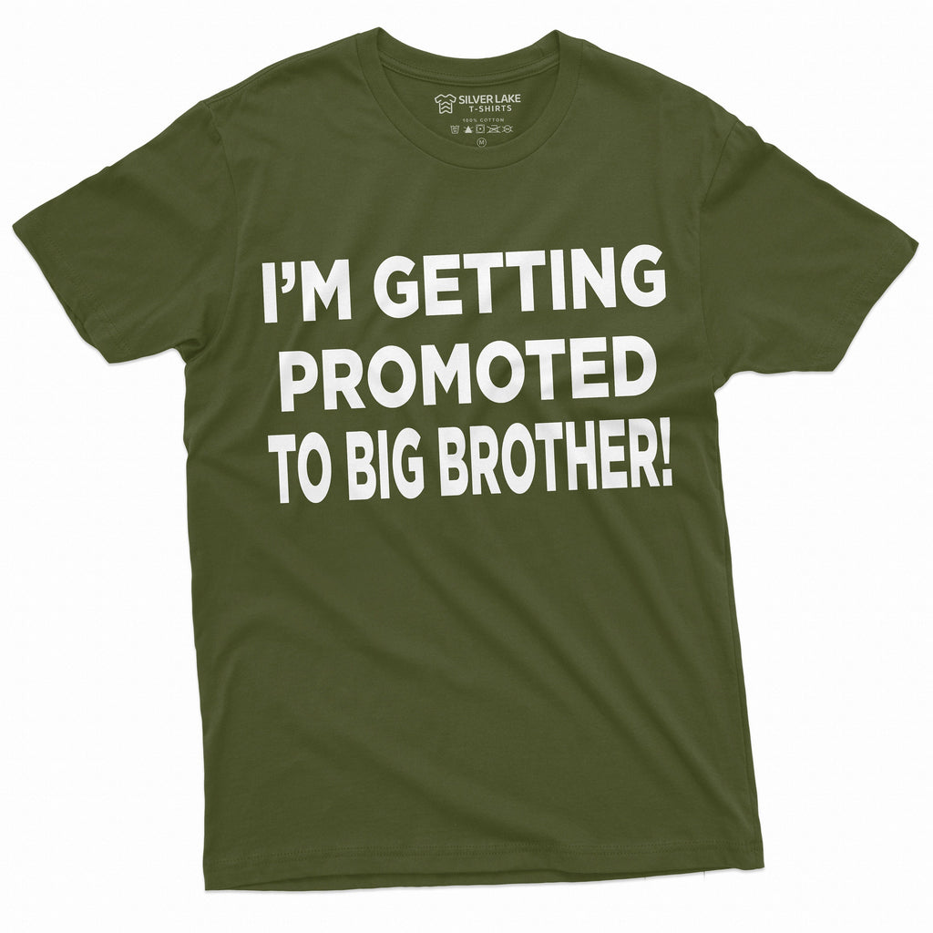 Men's Getting Promoted to Big Brother T-shirt | new baby product image 6