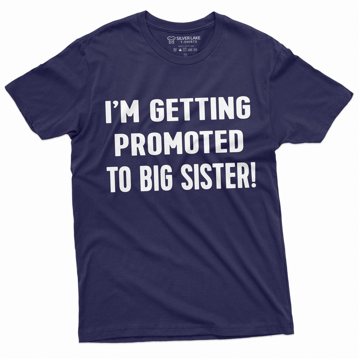 Getting Promoted to Big Sister T-shirt | New baby product image 3