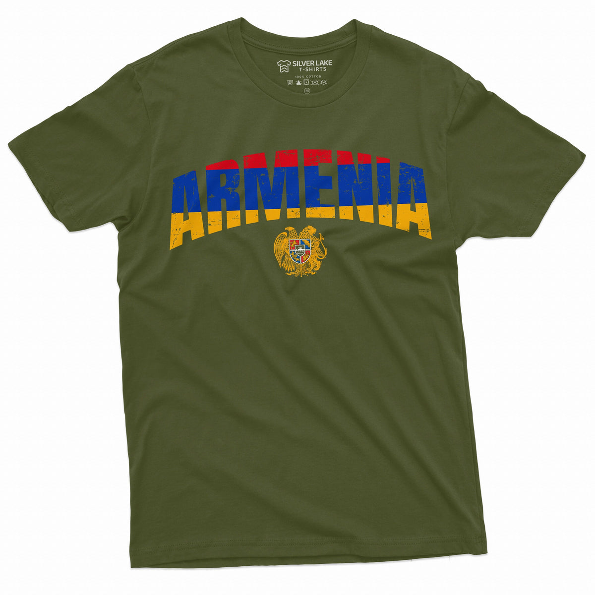 Armenia T-shirt Armenian Flag Patriotic Tee Shirt Mens product image 4
