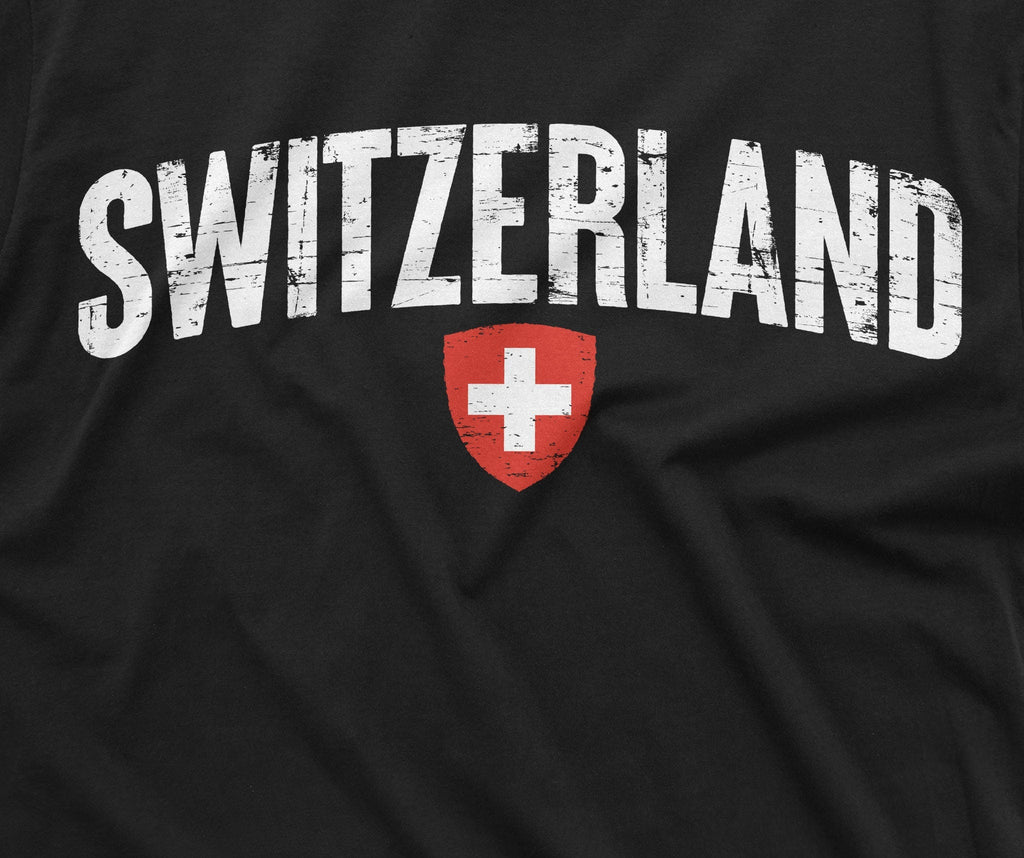 Switzerland T-shirt Swiss Confederation Mens Womens Tee product image 2