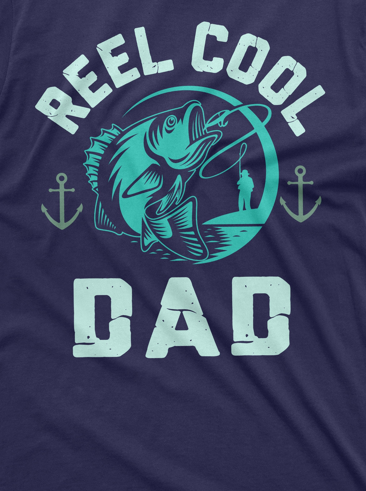 Father's Day Fishing T-shirt Reel Cool Dad Fisherman Daddy product image 2