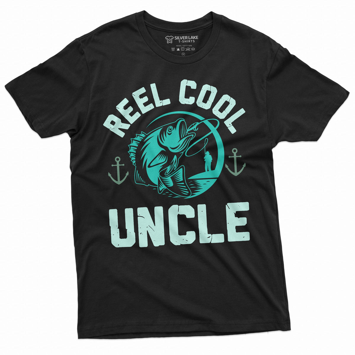 Mens Uncle Gift T-shirt Fishing Gifts Present Birthday product image 5