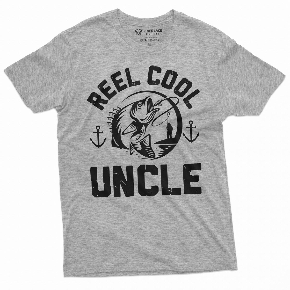 Mens Uncle Gift T-shirt Fishing Gifts Present Birthday product image 4