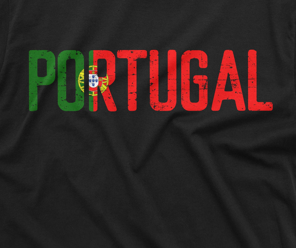 Men's Portugal T-shirt Portuguese Flag Coat of Arms Soccer Football Tee Shirt República Portuguesa Independence National day Tee