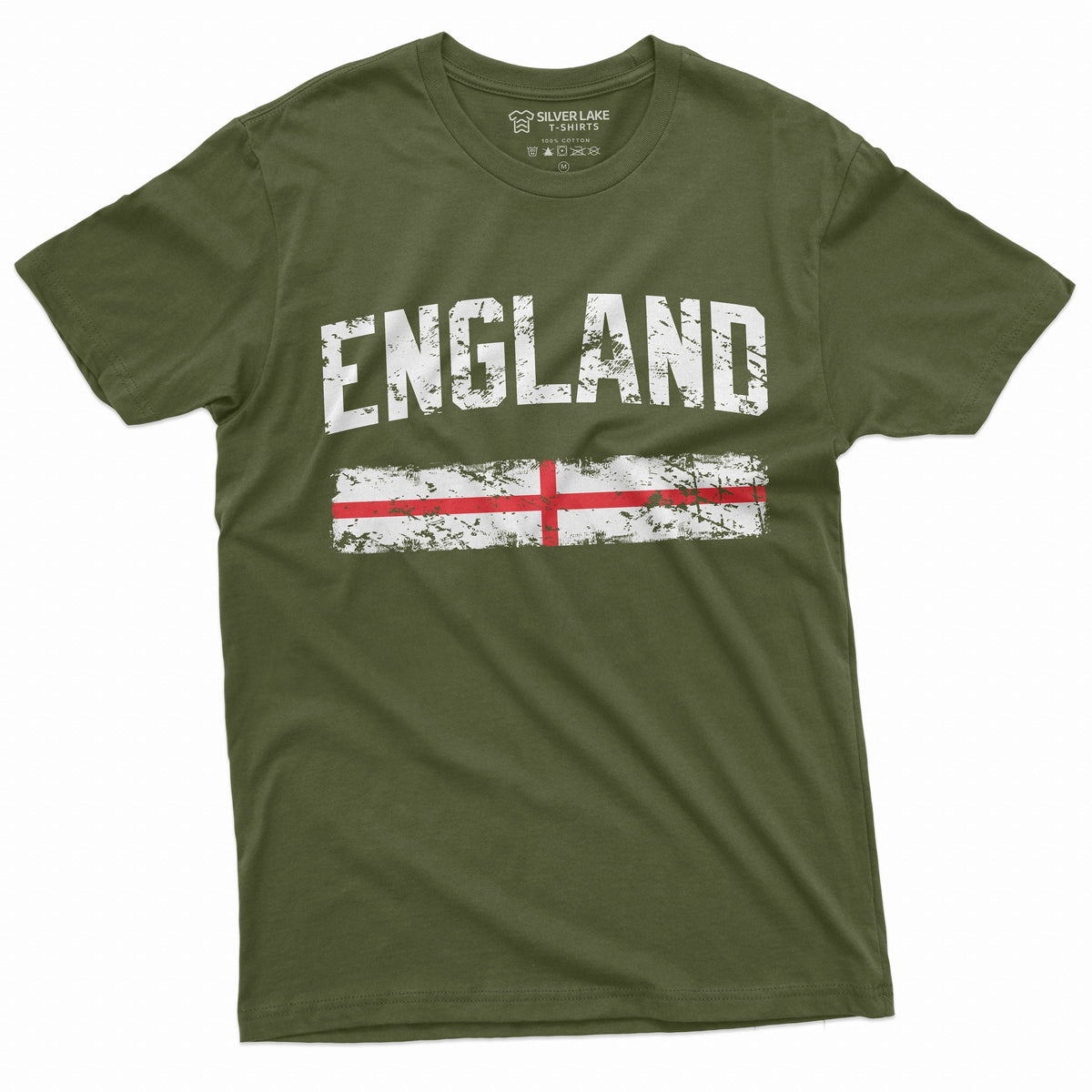 England Tee shirt UK English Flag banner Soccer Football product image 7