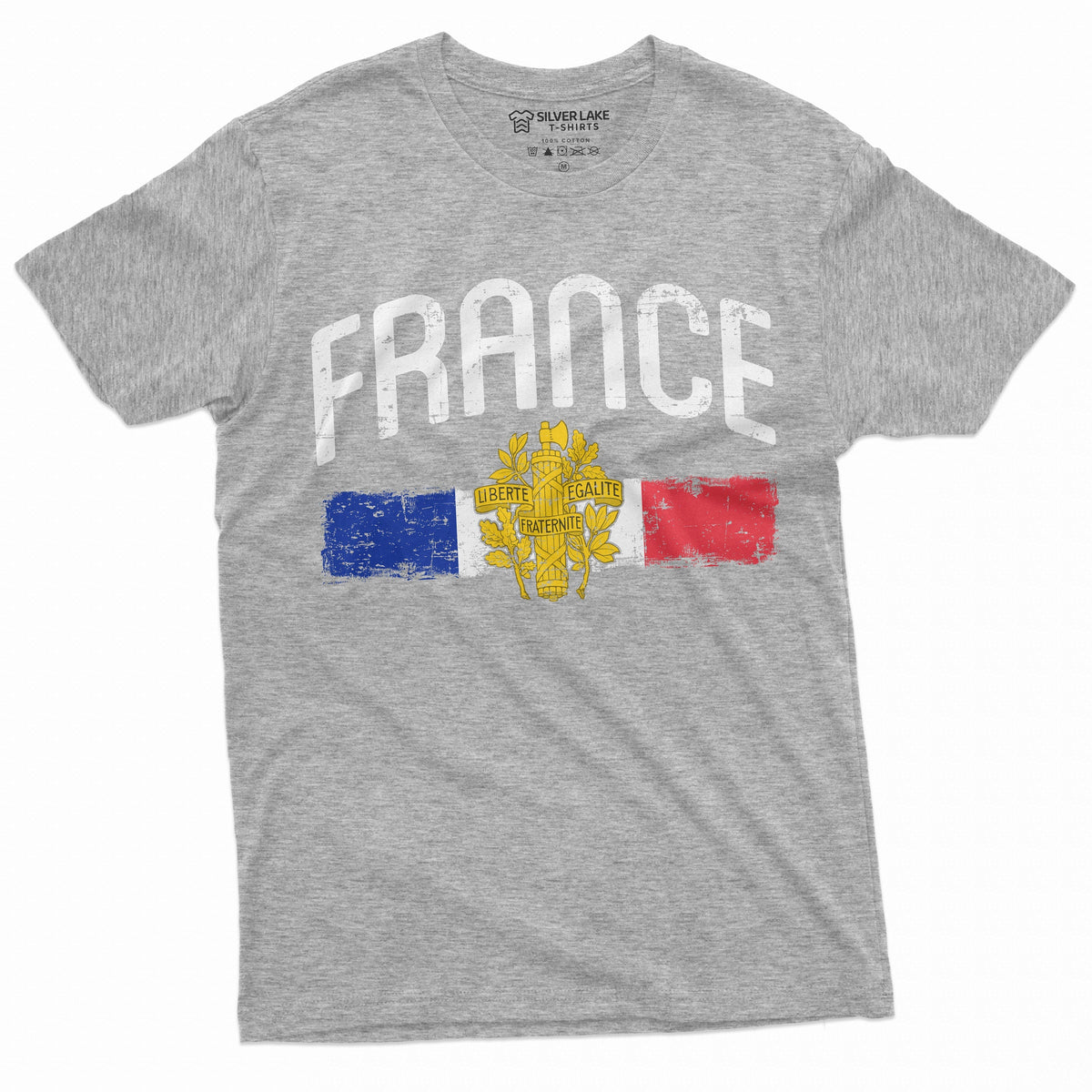 Men's France T-shirt French Patriotic Nationality product image 4