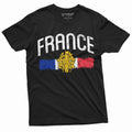 Men's France T-shirt French Patriotic Nationality product image 1