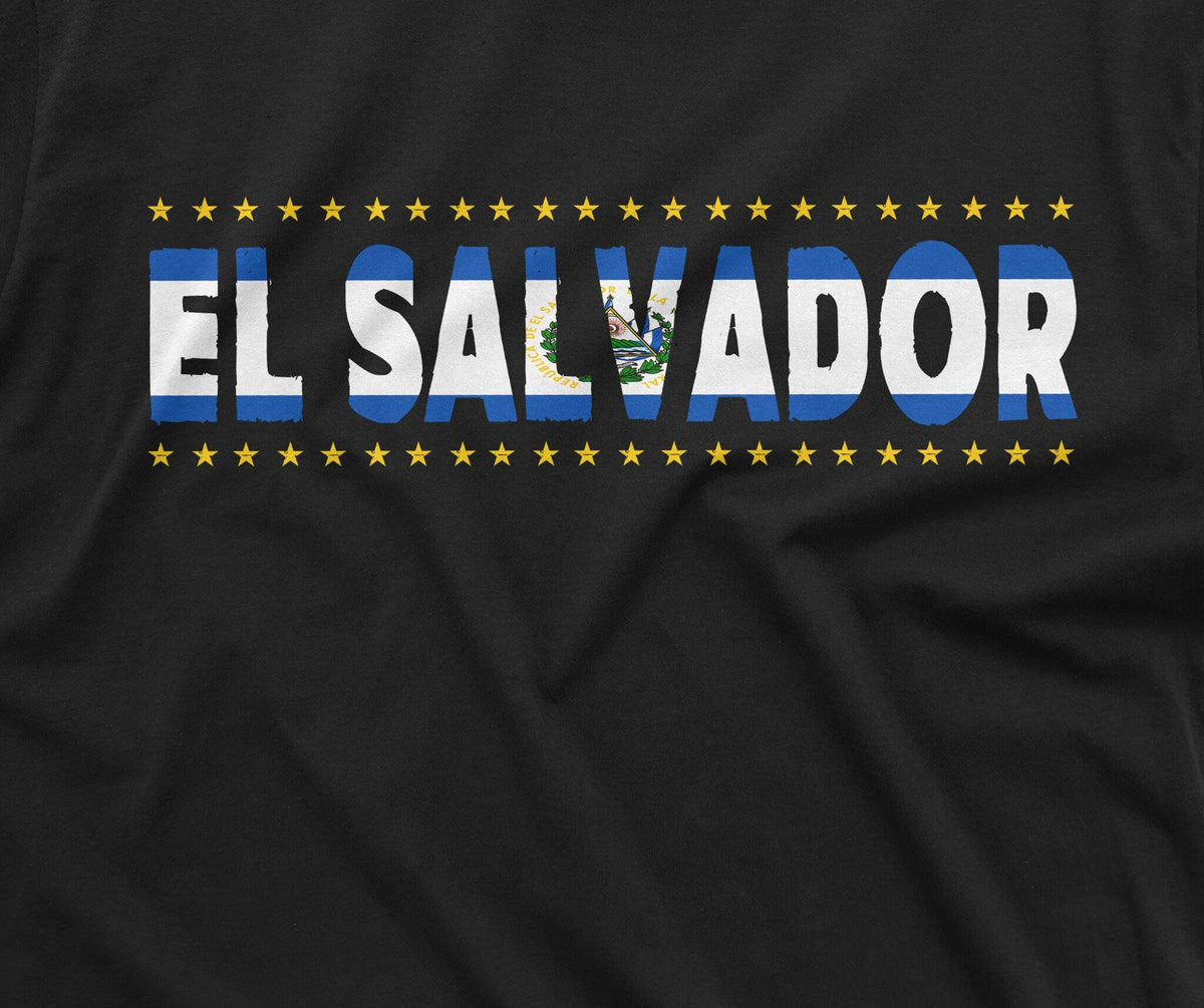 Mens Salvador T-shirt El Flag Patriotic Gifts Salvadori product image 2
