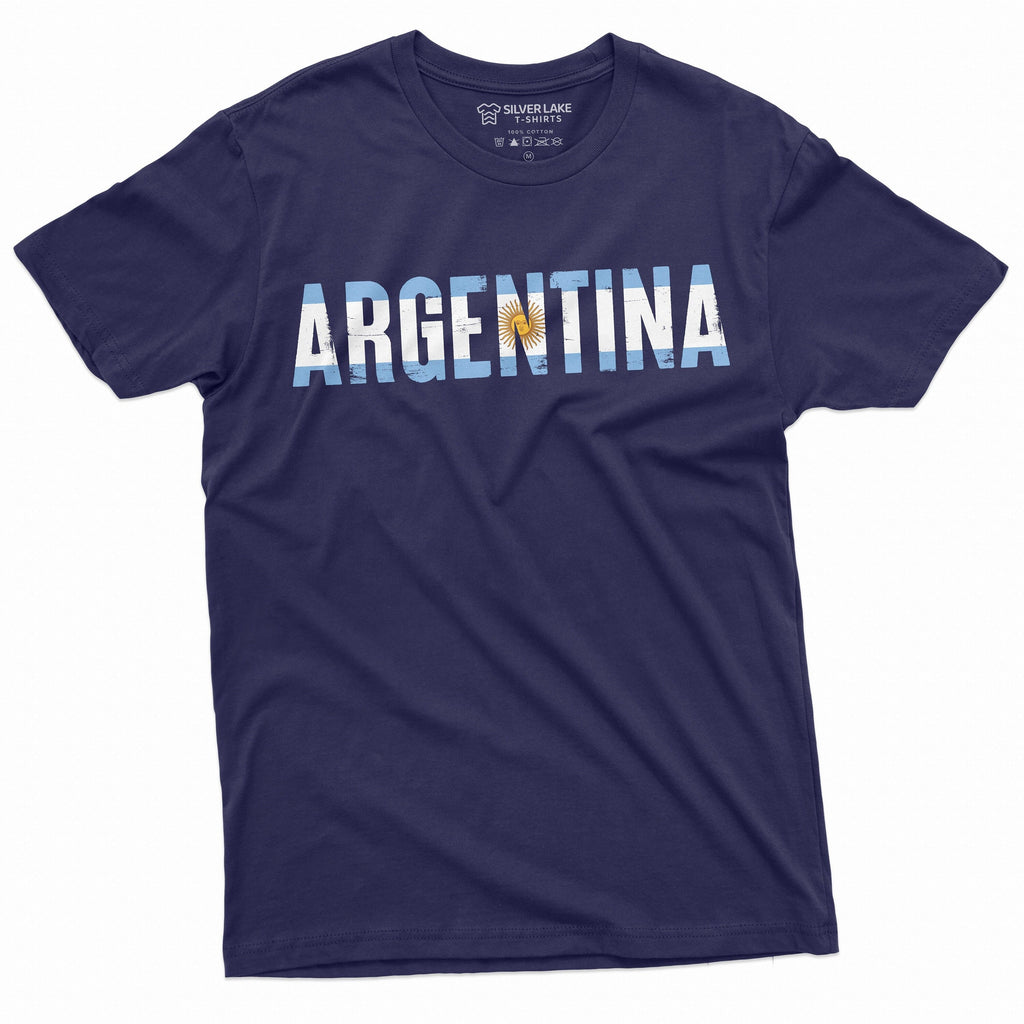Argentina T-shirt Argentinian Flag National Patriotic Tee product image 1