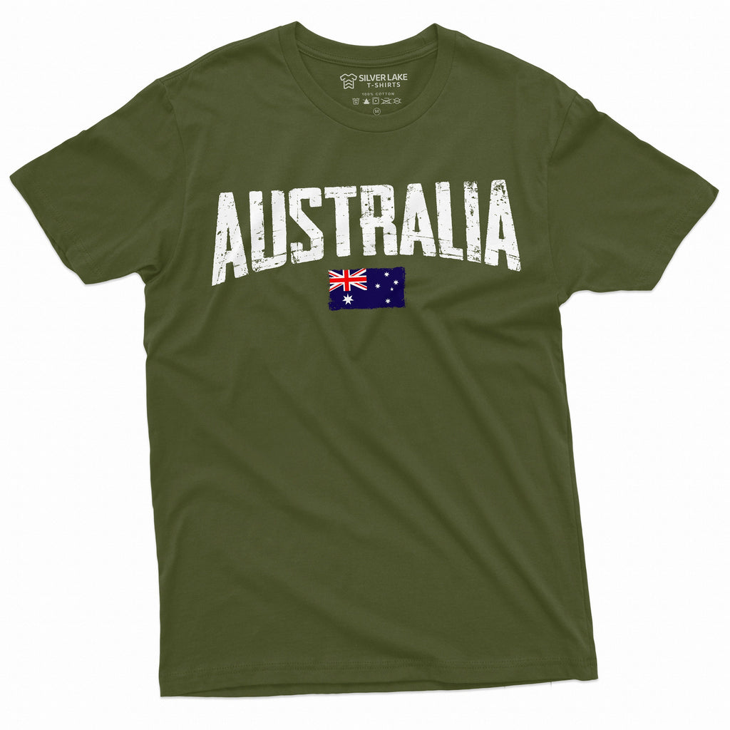 Australia Aussie T-shirt OZ Flag Patriotic nationality product image 4