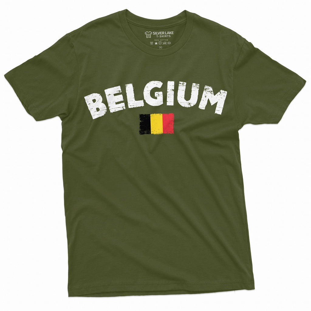 Men's Belgium T-shirt België Belgique Belgien Tee Shirt product image 4